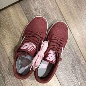 New Balance Women's Burgundy Sneakers